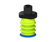 Przysawka piGRIP warga standard Ø25 mm, TPE 50°, 3 mieszki, podstawa typ 1, NPT 1/4" zew., dysk filtracyjny (G.S25T50.B3.S1.NT14M.02) (9930209) - Piab
