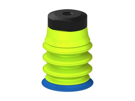 Przysawka piGRIP warga standard Ø25 mm, TPE 50°, 3 mieszki, podstawa typ 1, (G.S25T50.B3.S1.MM5F.00) (9903323) - Piab