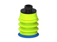 Przysawka piGRIP warga standard Ø25 mm, TPE 50°, 3 mieszki, podstawa typ 1, gwint niski G 1/8" zew., (G.S25T50.B3.S1.GL18M.00) (9902969) - Piab