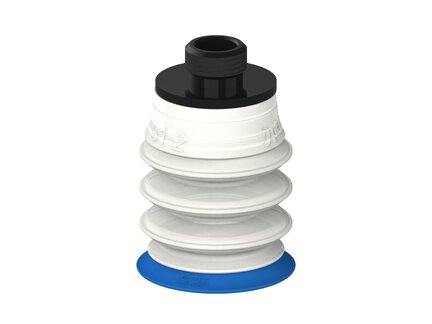Przysawka piGRIP warga standard Ø25 mm, TPE 50°, 3 mieszki, podstawa typ 1, gwint niski G 1/8" zew.,, FDA (G.S25T50.B3.S1.GL18M.00.FDA) (9916349) - Piab