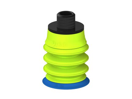 Przysawka piGRIP warga standard Ø25 mm, TPE 50°, 3 mieszki, podstawa typ 1, gwint niski NPT 1/8" zew., piSAVE 03/60 (G.S25T50.B3.S1.NTL18M.13) (9909571) - Piab