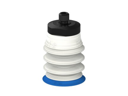 Przysawka piGRIP warga standard Ø25 mm, TPE 50°, 3 mieszki, podstawa typ 1, M6 zew., piSAVE 04/60 (G.S25T50.B3.S1.MM6M.14.FDA) (9911652) - Piab