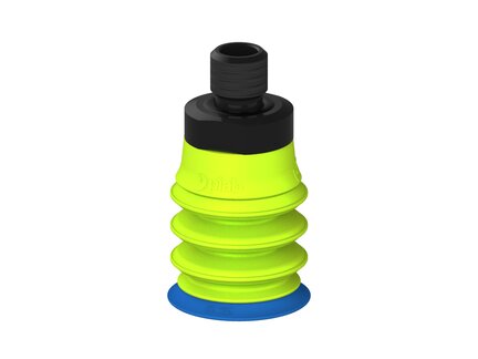 Przysawka piGRIP warga standard Ø25 mm, TPE 50°, 3 mieszki, podstawa typ 1, gwint M10 zew., (G.S25T50.B3.S1.MM10M.00) (9909761) - Piab