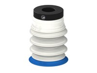 Przysawka piGRIP warga standard Ø25 mm, TPE 50°, 3 mieszki, podstawa typ 1, dysk filtracyjny, FDA (G.S25T50.B3.S1.PD08X.02.FDA) (9928887) - Piab