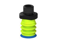 Przysawka piGRIP warga standard Ø25 mm, TPE 50°, 3 mieszki, podstawa typ 1, gwint M16x1.5 zew., (G.S25T50.B3.S1.MMF16M.00) (9943017) - Piab