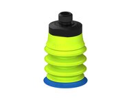 Przysawka piGRIP warga standard Ø25 mm, TPE 50°, 3 mieszki, podstawa typ 1, gwint M8x1 zew., (G.S25T50.B3.S1.MMF8M.00) (9910723) - Piab