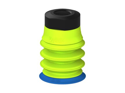 Przysawka piGRIP warga standard Ø25 mm, TPE 50°, 3 mieszki, podstawa typ 1, G1/8" wew., (G.S25T50.B3.S1.G18F.00) (9935348) - Piab