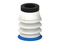 Przysawka piGRIP warga standard Ø25 mm, TPE 50°, 3 mieszki, podstawa typ 1, dysk filtracyjny, FDA (G.S25T50.B3.S1.PD11X.02.FDA) (9958682) - Piab