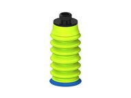 Przysawka piGRIP warga standard Ø25 mm, TPE 50°, 6 mieszków (3+3), podstawa typ 1, gwint niski G 1/8" zew., dysk filtracyjny (G.S25T50.B6.S1.GL18M.02) (9914137) - Piab
