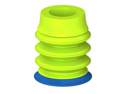 Przysawka piGRIP warga standard Ø25 mm, TPE 50°, 3 mieszki, podstawa typ 1 (G.S25T50.B3.S1.XXX.00) (9902577) - Piab