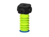Przysawka piGRIP warga standard Ø25 mm, TPE 50°, 6 mieszków (3+3), podstawa typ 1, NPSF 5x1/8" wew., (G.S25T50.B6.S1.NS518F.00) (9947275) - Piab