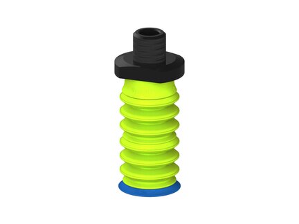 Przysawka piGRIP warga standard Ø25 mm, TPE 50°, 6 mieszków (3+3), podstawa typ 1, NPT 1/4" zew., (G.S25T50.B6.S1.NT14M.00) (9935614) - Piab