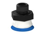 Przysawka piGRIP warga standard Ø25 mm, TPE 50°, bez mieszków, podstawa typ 1, G1/4" zew., filtr siatkowy, FDA (G.S25T50.F.S1.G14M.01.FDA) (9932279) - Piab
