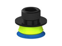 Przysawka piGRIP warga standard Ø25 mm, TPE 50°, bez mieszków, podstawa typ 1, gwint niski G3/8" zew., (G.S25T50.F.S1.GL38M.00) (9906114) - Piab