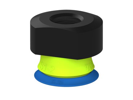 Przysawka piGRIP warga standard Ø25 mm, TPE 50°, bez mieszków, podstawa typ 1, NPT 1/4" wew., (G.S25T50.F.S1.NT14F.00) (9922131) - Piab