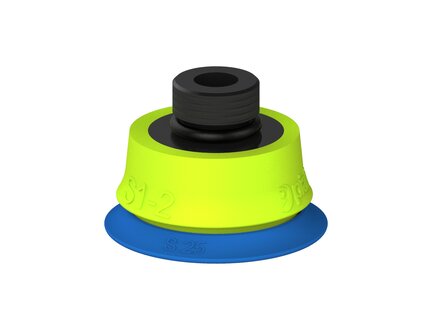 Przysawka piGRIP warga standard Ø25 mm, TPE 50°, bez mieszków, podstawa typ 1, (G.S25T50.F.S1.G18MR.00) (9940124) - Piab