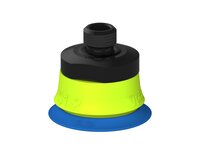 Przysawka piGRIP warga standard Ø25 mm, TPE 50°, bez mieszków, podstawa typ 1, gwint M8x1 zew., (G.S25T50.F.S1.MMF8M.00) (9904224) - Piab