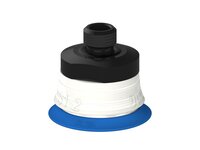 Przysawka piGRIP warga standard Ø25 mm, TPE 50°, bez mieszków, podstawa typ 1, gwint M8x1 zew., filtr siatkowy, FDA (G.S25T50.F.S1.MMF8M.01.FDA) (9905227) - Piab