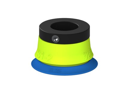 Przysawka piGRIP warga standard Ø25 mm, TPE 50°, bez mieszków, podstawa typ 1, (G.S25T50.F.S1.PD10X.00) (9956517) - Piab