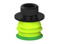 Przysawka piGRIP warga standard Ø25 mm, TPE 60°, 1 mieszek, podstawa typ 1, gwint niski G3/8" zew., (G.S25T60.B1.S1.GL38M.00) (9903346) - Piab