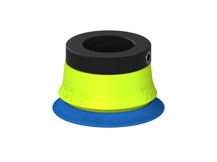Przysawka piGRIP warga standard Ø25 mm, TPE 50°, bez mieszków, podstawa typ 1, (G.S25T50.F.S1.PD11X.00) (9913343) - Piab