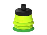 Przysawka piGRIP warga standard Ø25 mm, TPE 60°, 1 mieszek, podstawa typ 1, M6 zew., filtr siatkowy (G.S25T60.B1.S1.MM6M.01) (9934630) - Piab