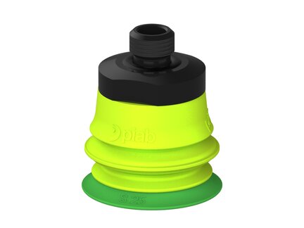 Przysawka piGRIP warga standard Ø25 mm, TPE 60°, 1 mieszek, podstawa typ 1, gwint M8x1 zew., (G.S25T60.B1.S1.MMF8M.00) (9904283) - Piab