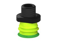 Przysawka piGRIP warga standard Ø25 mm, TPE 60°, 1 mieszek, podstawa typ 1, NPT 3/8" zew., dysk filtracyjny (G.S25T60.B1.S1.NT38M.02) (9906182) - Piab