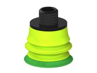 Przysawka piGRIP warga standard Ø25 mm, TPE 60°, 1 mieszek, podstawa typ 1, gwint niski NPT 1/8" zew., (G.S25T60.B1.S1.NTL18M.00) (9921966) - Piab