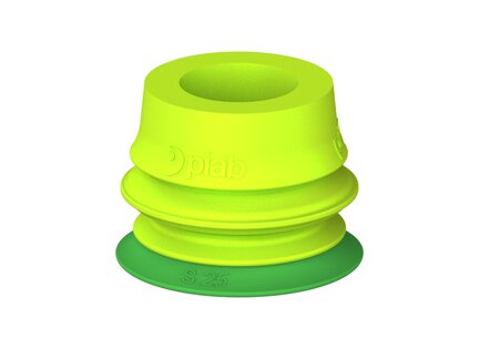 Przysawka piGRIP warga standard Ø25 mm, TPE 60°, 1 mieszek, podstawa typ 1 (G.S25T60.B1.S1.XXX.00) (9902562) - Piab