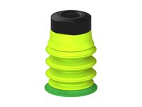 Przysawka piGRIP warga standard Ø25 mm, TPE 60°, 3 mieszki, podstawa typ 1, NPSF 1/8" wew., piSAVE, dławik 1,0 mm, dysk filtracyjny (G.S25T60.B3.S1.NS18F.07) (9918303) - Piab
