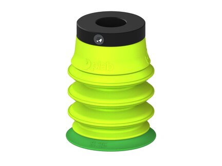 Przysawka piGRIP warga standard Ø25 mm, TPE 60°, 3 mieszki, podstawa typ 1, (G.S25T60.B3.S1.PD08X.00) (9934954) - Piab