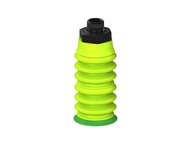 Przysawka piGRIP warga standard Ø25 mm, TPE 60°, 6 mieszków (3+3), podstawa typ 1, G1/8" zew., filtr siatkowy (G.S25T60.B6.S1.G18M.01) (9905693) - Piab
