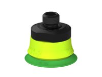Przysawka piGRIP warga standard Ø25 mm, TPE 60°, bez mieszków, podstawa typ 1, gwint M8x1 zew., filtr siatkowy (G.S25T60.F.S1.MMF8M.01) (9916457) - Piab