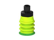 Przysawka piGRIP warga standard Ø25 mm, TPE 60°, 3 mieszki, podstawa typ 1, gwint M10 zew., (G.S25T60.B3.S1.MM10M.00) (9940116) - Piab