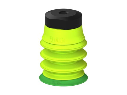 Przysawka piGRIP warga standard Ø25 mm, TPE 60°, 3 mieszki, podstawa typ 1, (G.S25T60.B3.S1.MM5F.00) (9942330) - Piab