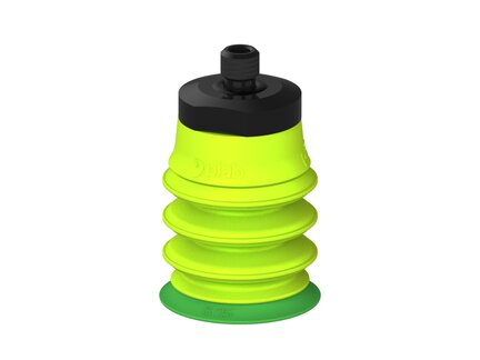 Przysawka piGRIP warga standard Ø25 mm, TPE 60°, 3 mieszki, podstawa typ 1, M6 zew., (G.S25T60.B3.S1.MM6M.00) (9902992) - Piab