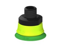 Przysawka piGRIP warga standard Ø25 mm, TPE 60°, bez mieszków, podstawa typ 1, NPT 1/8" zew., (G.S25T60.F.S1.NT18M.00) (9906353) - Piab