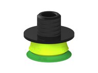Przysawka piGRIP warga standard Ø25 mm, TPE 60°, bez mieszków, podstawa typ 1, gwint niski NPT 1/4" zew., (G.S25T60.F.S1.NTL14M.00) (9927523) - Piab