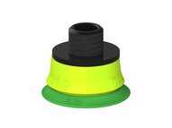 Przysawka piGRIP warga standard Ø25 mm, TPE 60°, bez mieszków, podstawa typ 1, gwint niski NPT 1/8" zew., filtr siatkowy (G.S25T60.F.S1.NTL18M.01) (9903593) - Piab