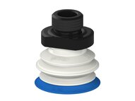 Przysawka piGRIP warga standard Ø35 mm, TPE 50°, 1 mieszek, podstawa typ 1, G3/8" zew., filtr siatkowy, FDA (G.S35T50.B1.S1.G38M.01.FDA) (9903701) - Piab