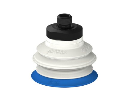 Przysawka piGRIP warga standard Ø35 mm, TPE 50°, 1 mieszek, podstawa typ 1, gwint M8x1 zew.,, FDA (G.S35T50.B1.S1.MMF8M.00.FDA) (9917821) - Piab