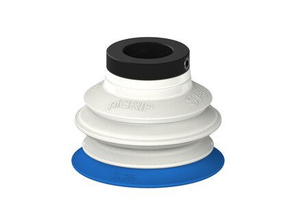 Przysawka piGRIP warga standard Ø35 mm, TPE 50°, 1 mieszek, podstawa typ 1,, FDA (G.S35T50.B1.S1.PD11X.00.FDA) (9964296) - Piab