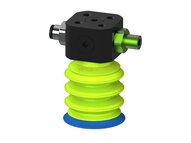 Przysawka piGRIP warga standard Ø35 mm, TPE 50°, 3 mieszki, podstawa typ 1, COAX in piGRIP, dod. wys. przepływ podciśnienia, (G.S35T50.B3.S1.CTX.00) (9909903) - Piab