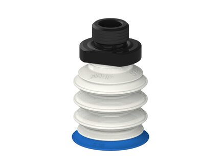Przysawka piGRIP warga standard Ø35 mm, TPE 50°, 3 mieszki, podstawa typ 1, G3/8" zew.,, FDA (G.S35T50.B3.S1.G38M.00.FDA) (9913392) - Piab