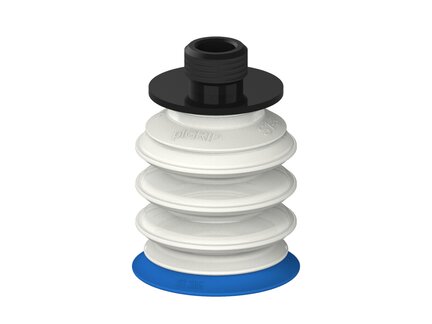 Przysawka piGRIP warga standard Ø35 mm, TPE 50°, 3 mieszki, podstawa typ 1, gwint niski G1/4" zew.,, FDA (G.S35T50.B3.S1.GL14M.00.FDA) (9971266) - Piab