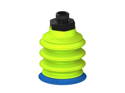 Przysawka piGRIP warga standard Ø35 mm, TPE 50°, 3 mieszki, podstawa typ 1, G1/8" zew., (G.S35T50.B3.S1.G18M.19) (9933034) - Piab