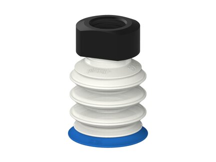 Przysawka piGRIP warga standard Ø35 mm, TPE 50°, 3 mieszki, podstawa typ 1, G3/8" wew.,, FDA (G.S35T50.B3.S1.G38F.00.FDA) (9976028) - Piab