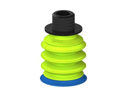 Przysawka piGRIP warga standard Ø35 mm, TPE 50°, 3 mieszki, podstawa typ 1, gwint niski NPT 3/8" zew., (G.S35T50.B3.S1.NTL38M.00) (9921443) - Piab