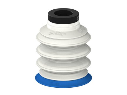 Przysawka piGRIP warga standard Ø35 mm, TPE 50°, 3 mieszki, podstawa typ 1,, FDA (G.S35T50.B3.S1.PD11X.00.FDA) (9915619) - Piab
